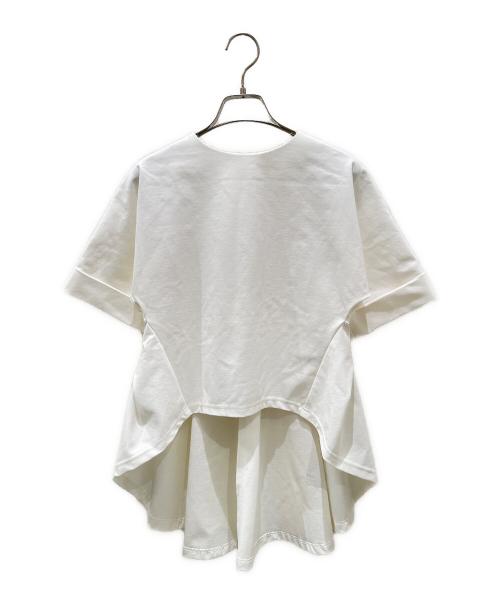 cygne（シーニュ）cygne (シーニュ) エンビトップス ホワイト サイズ:F 未使用品の古着・服飾アイテム