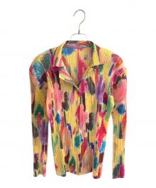 PLEATS PLEASE（プリーツプリーズ）の古着「プリーツシャツ」｜マルチカラー