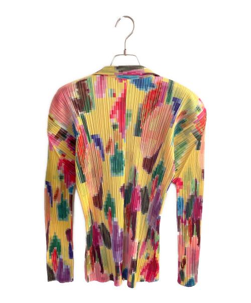 PLEATS PLEASE（プリーツプリーズ）PLEATS PLEASE (プリーツプリーズ) プリーツシャツ マルチカラー サイズ:3の古着・服飾アイテム