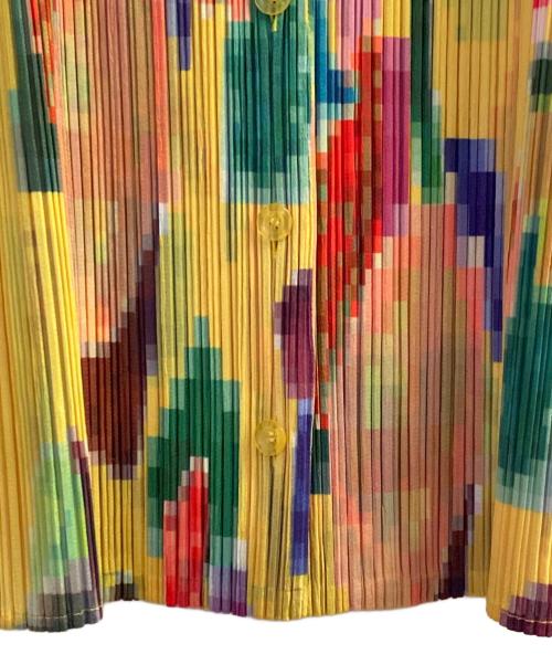 PLEATS PLEASE（プリーツプリーズ）PLEATS PLEASE (プリーツプリーズ) プリーツシャツ マルチカラー サイズ:3の古着・服飾アイテム