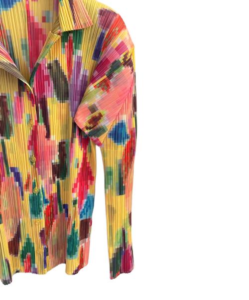 PLEATS PLEASE（プリーツプリーズ）PLEATS PLEASE (プリーツプリーズ) プリーツシャツ マルチカラー サイズ:3の古着・服飾アイテム