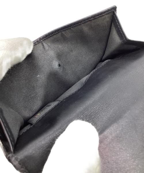 FENDI（フェンディ）FENDI (フェンディ) ズッキーノ 2つ折り財布 ブラックの古着・服飾アイテム