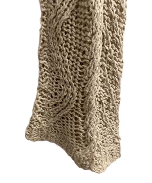 Y's for men（ワイズフォーメン）Y's for men (ワイズフォーメン) ローゲージニット ホワイト サイズ:Freeの古着・服飾アイテム