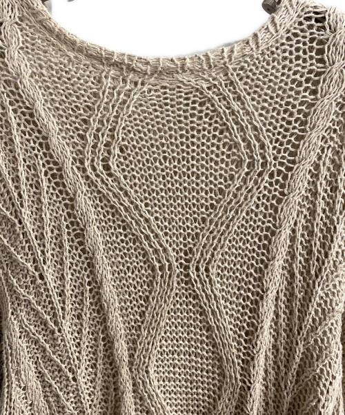 Y's for men（ワイズフォーメン）Y's for men (ワイズフォーメン) ローゲージニット ホワイト サイズ:Freeの古着・服飾アイテム