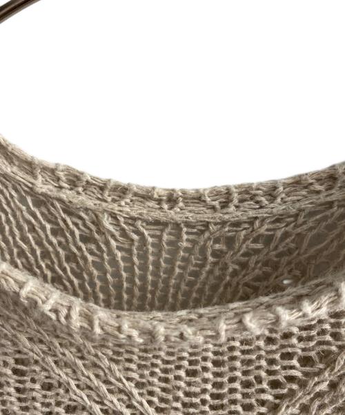 Y's for men（ワイズフォーメン）Y's for men (ワイズフォーメン) ローゲージニット ホワイト サイズ:Freeの古着・服飾アイテム