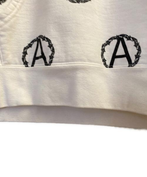 UNDERCOVER（アンダーカバー）UNDERCOVER (アンダーカバー) SUPREME (シュプリーム) 16FW Anrchy Hooded Sweatshirts ホワイト サイズ:Mの古着・服飾アイテム
