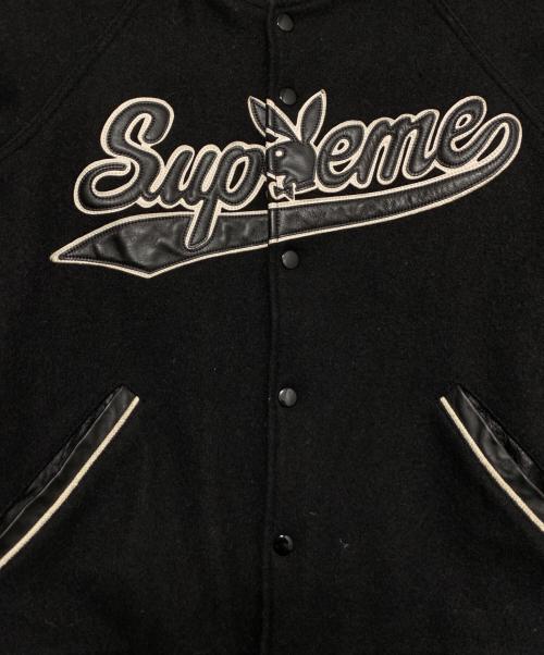 SUPREME（シュプリーム）SUPREME (シュプリーム) PLAY BOY (プレイボーイ) Wool Varsity Jacket サイズ:Mの古着・服飾アイテム
