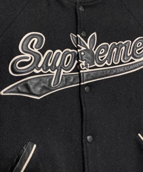 SUPREME（シュプリーム）SUPREME (シュプリーム) PLAY BOY (プレイボーイ) Wool Varsity Jacket サイズ:Mの古着・服飾アイテム