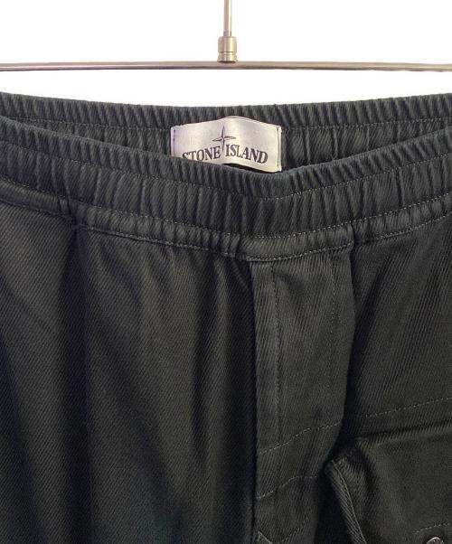 STONE ISLAND（ストーンアイランド）STONE ISLAND (ストーンアイランド) Cargo Pants RE-T ブラック サイズ:29の古着・服飾アイテム