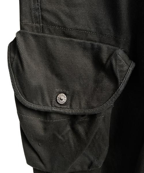 STONE ISLAND（ストーンアイランド）STONE ISLAND (ストーンアイランド) Cargo Pants RE-T ブラック サイズ:29の古着・服飾アイテム