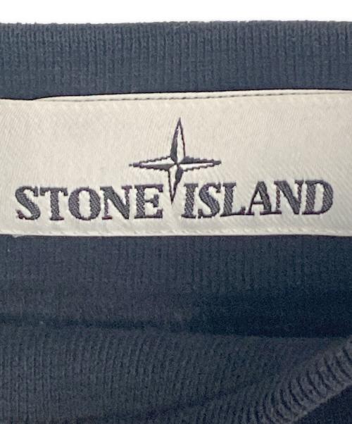 STONE ISLAND（ストーンアイランド）STONE ISLAND (ストーンアイランド) スウェットカーゴパンツ ブラック サイズ:Lの古着・服飾アイテム