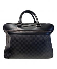 LOUIS VUITTON（ルイ ヴィトン）の古着「OVERNIGHT DAMIER GRAPHITE」｜ブラック