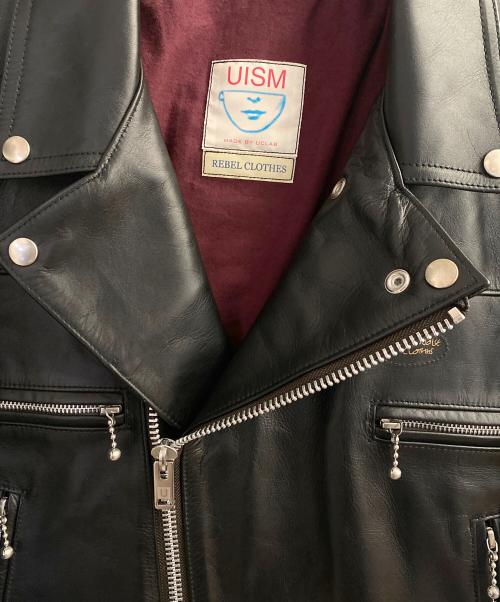 UNDERCOVER（アンダーカバー）UNDERCOVER (アンダーカバー) ライダースジャケット ブラック サイズ:2の古着・服飾アイテム