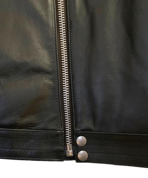 UNDERCOVER（アンダーカバー）UNDERCOVER (アンダーカバー) ライダースジャケット ブラック サイズ:2の古着・服飾アイテム