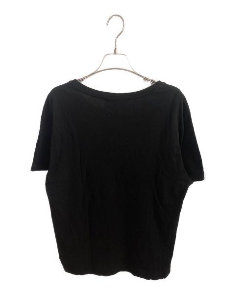 GUCCI（グッチ）GUCCI (グッチ) ロゴTシャツ ブラック サイズ:ＸＳの古着・服飾アイテム