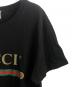 中古・古着 GUCCI (グッチ) ロゴTシャツ ブラック サイズ:ＸＳ：25000円