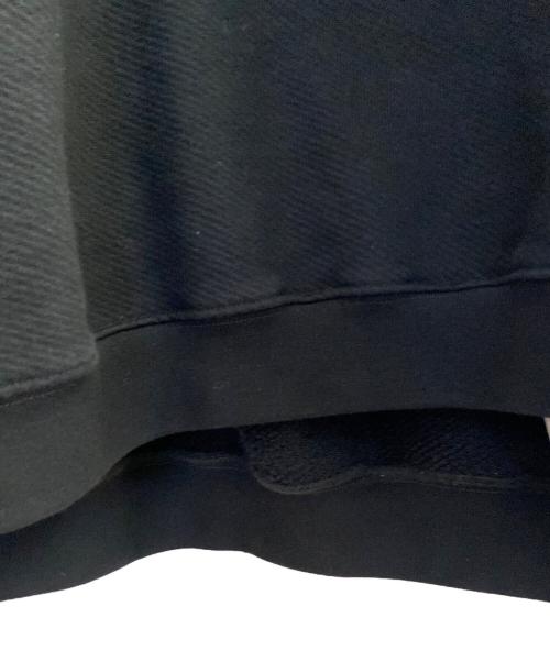 Maison Margiela（メゾンマルジェラ）Maison Margiela (メゾンマルジェラ) 反転ロゴスウェットパーカー ブラック サイズ:48の古着・服飾アイテム