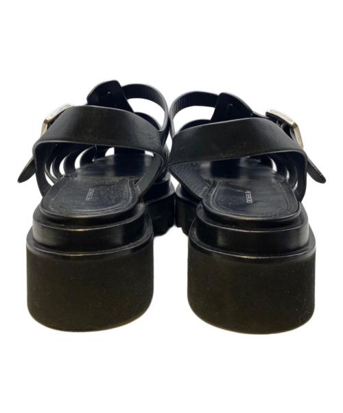 PETER DO（ピーター・ドゥ）PETER DO (ピーター・ドゥ) グルカサンダル ブラック サイズ:39の古着・服飾アイテム