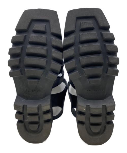 PETER DO（ピーター・ドゥ）PETER DO (ピーター・ドゥ) グルカサンダル ブラック サイズ:39の古着・服飾アイテム