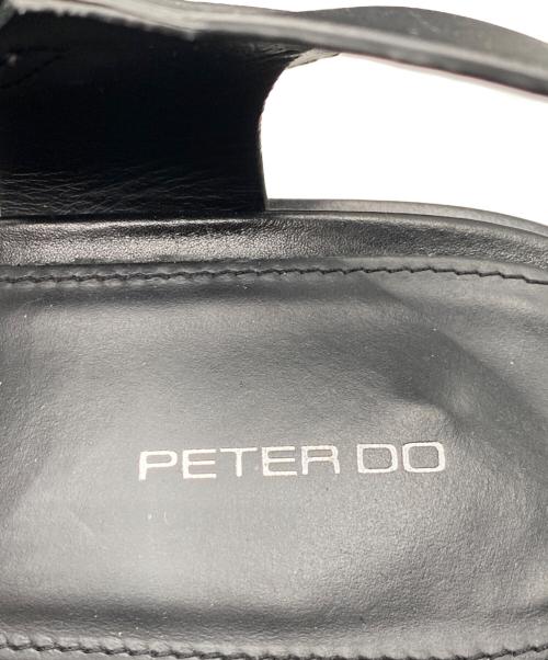 PETER DO（ピーター・ドゥ）PETER DO (ピーター・ドゥ) グルカサンダル ブラック サイズ:39の古着・服飾アイテム