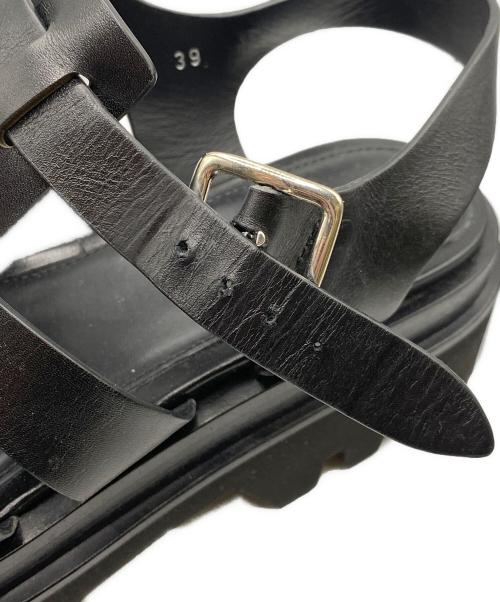 PETER DO（ピーター・ドゥ）PETER DO (ピーター・ドゥ) グルカサンダル ブラック サイズ:39の古着・服飾アイテム