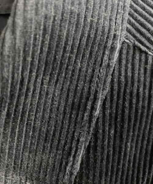 PRADA（プラダ）PRADA (プラダ)  ロゴコットンボタン長袖コーデュロイシャツ ネイビー サイズ:XLの古着・服飾アイテム