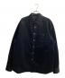 PRADA（プラダ）の古着「 ロゴコットンボタン長袖コーデュロイシャツ」｜ネイビー