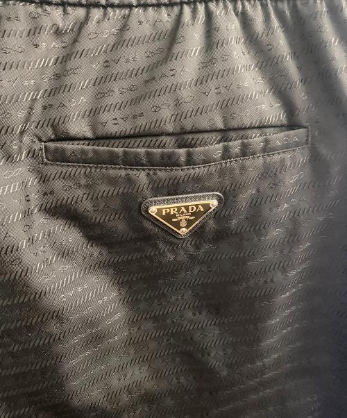 PRADA（プラダ）PRADA (プラダ) Re-NYLON トラックパンツ ブラック サイズ:Mの古着・服飾アイテム