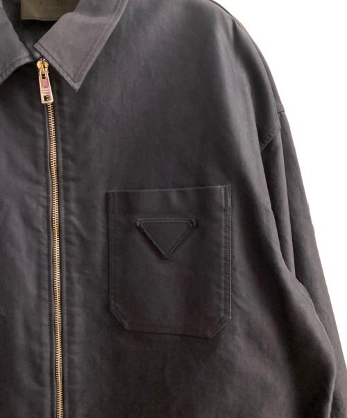 PRADA（プラダ）PRADA (プラダ) コットンジャケット ネイビー サイズ:Ｍの古着・服飾アイテム