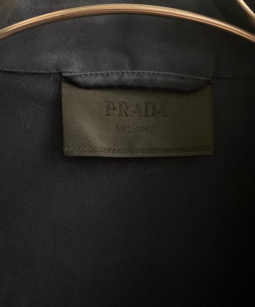 PRADA（プラダ）PRADA (プラダ) コットンジャケット ネイビー サイズ:Ｍの古着・服飾アイテム