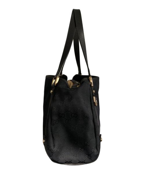 GUCCI（グッチ）GUCCI (グッチ) アビートートバッグ ブラックの古着・服飾アイテム