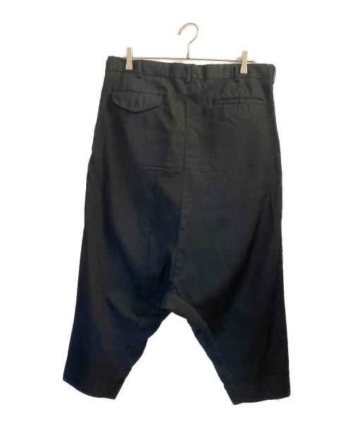 COMME des GARCONS HOMME PLUS（コムデギャルソンオムプリュス）COMME des GARCONS HOMME PLUS (コムデギャルソンオムプリュス) ポリエステル サルエルパンツ ブラック サイズ:XSの古着・服飾アイテム