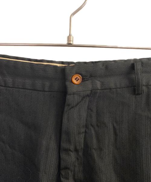 COMME des GARCONS HOMME PLUS（コムデギャルソンオムプリュス）COMME des GARCONS HOMME PLUS (コムデギャルソンオムプリュス) ポリエステル サルエルパンツ ブラック サイズ:XSの古着・服飾アイテム