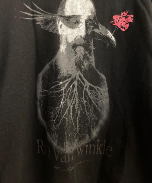 s'yte（サイト）s'yte (サイト) KOICHI IYODA ARTWORK PRINTED PULLOVER -Rip Van Winkle- ブラック サイズ:3の古着・服飾アイテム