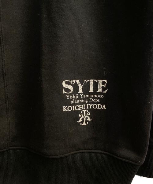 s'yte（サイト）s'yte (サイト) KOICHI IYODA ARTWORK PRINTED PULLOVER -Rip Van Winkle- ブラック サイズ:3の古着・服飾アイテム