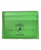 BALENCIAGA×LAMBORGHINIバレンシアガ×ランボルギーニ）の古着「カードケース」｜グリーン