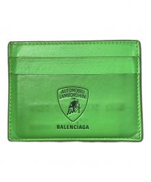BALENCIAGA×LAMBORGHINI（バレンシアガ×ランボルギーニ）の古着「カードケース」｜グリーン