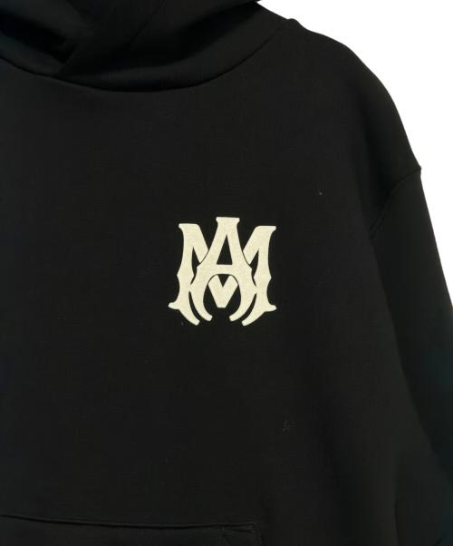 AMIRI（アミリ）AMIRI (アミリ) MA CORE LOGO HOODIE ブラック サイズ:38の古着・服飾アイテム