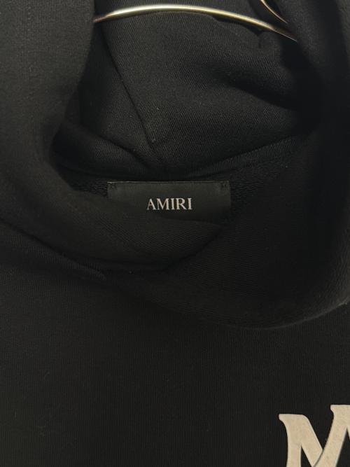 AMIRI（アミリ）AMIRI (アミリ) MA CORE LOGO HOODIE ブラック サイズ:38の古着・服飾アイテム