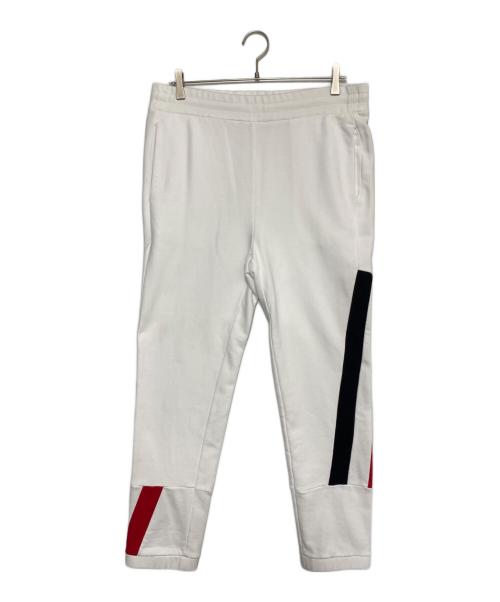 MONCLER（モンクレール）MONCLER (モンクレール) スウェットパンツ ホワイト サイズ:Mの古着・服飾アイテム