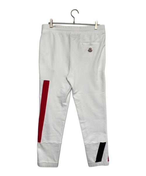 MONCLER（モンクレール）MONCLER (モンクレール) スウェットパンツ ホワイト サイズ:Mの古着・服飾アイテム