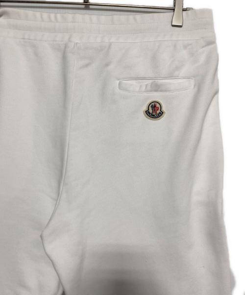 MONCLER（モンクレール）MONCLER (モンクレール) スウェットパンツ ホワイト サイズ:Mの古着・服飾アイテム
