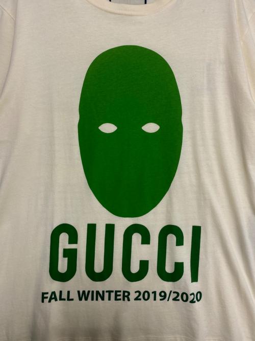 GUCCI（グッチ）GUCCI (グッチ) 半袖Tシャツ アイボリー サイズ:Lの古着・服飾アイテム