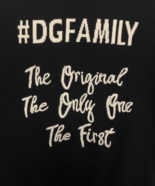DOLCE & GABBANA（ドルチェ＆ガッバーナ）DOLCE & GABBANA (ドルチェ＆ガッバーナ) 厚手ニット ブラック サイズ:52の古着・服飾アイテム
