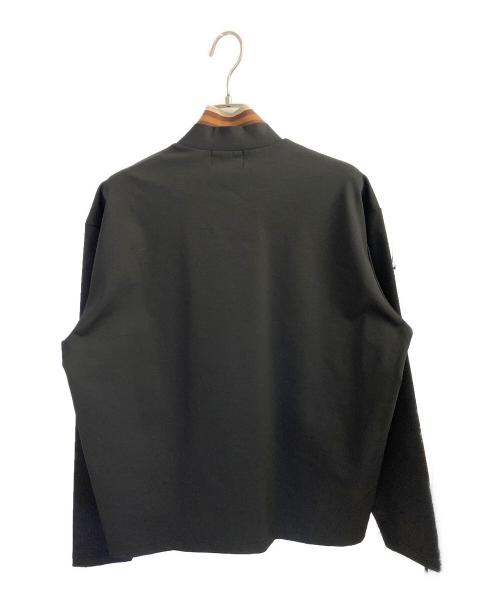 KOLOR（カラー）KOLOR (カラー) 襟切替カットソー ブラック サイズ:１の古着・服飾アイテム