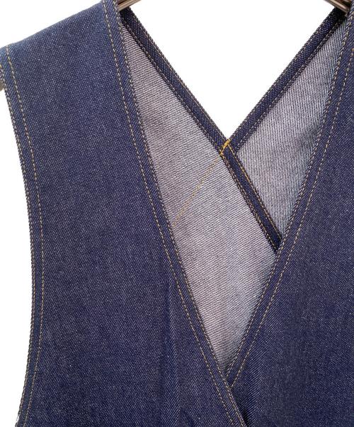 cygne（シーニュ）cygne (シーニュ) デニムサロペット インディゴ サイズ:1の古着・服飾アイテム