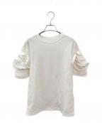 cygneシーニュ）の古着「フラワートップス Floriane」｜ホワイト