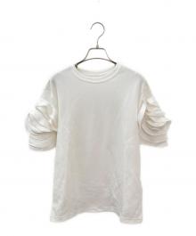 cygne（シーニュ）の古着「フラワートップス Floriane」｜ホワイト