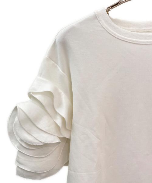 cygne（シーニュ）cygne (シーニュ) フラワートップス Floriane ホワイト サイズ:Freeの古着・服飾アイテム