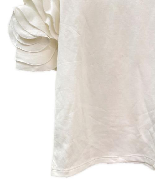 cygne（シーニュ）cygne (シーニュ) フラワートップス Floriane ホワイト サイズ:Freeの古着・服飾アイテム